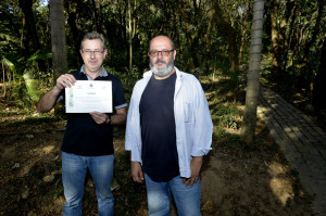 Botânico recebeu a visita de João Neves, da Rede Brasileira